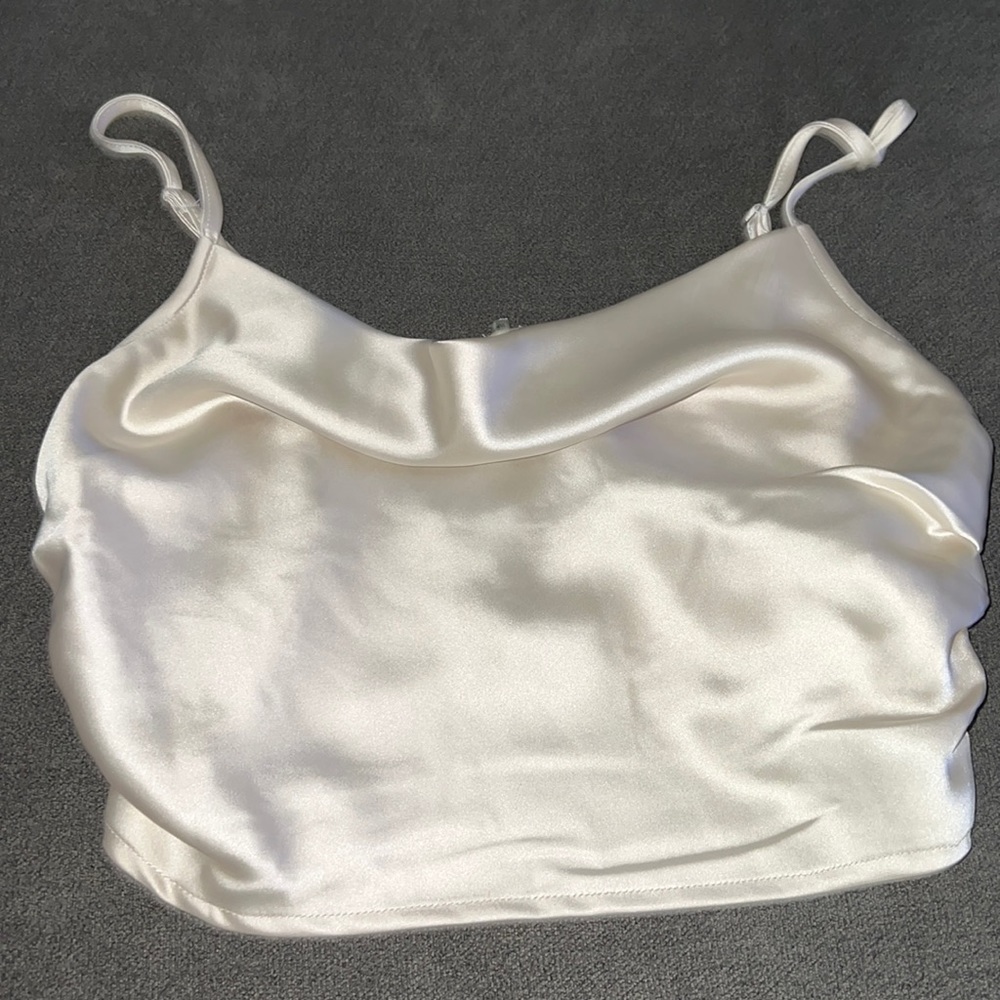 silk crop top